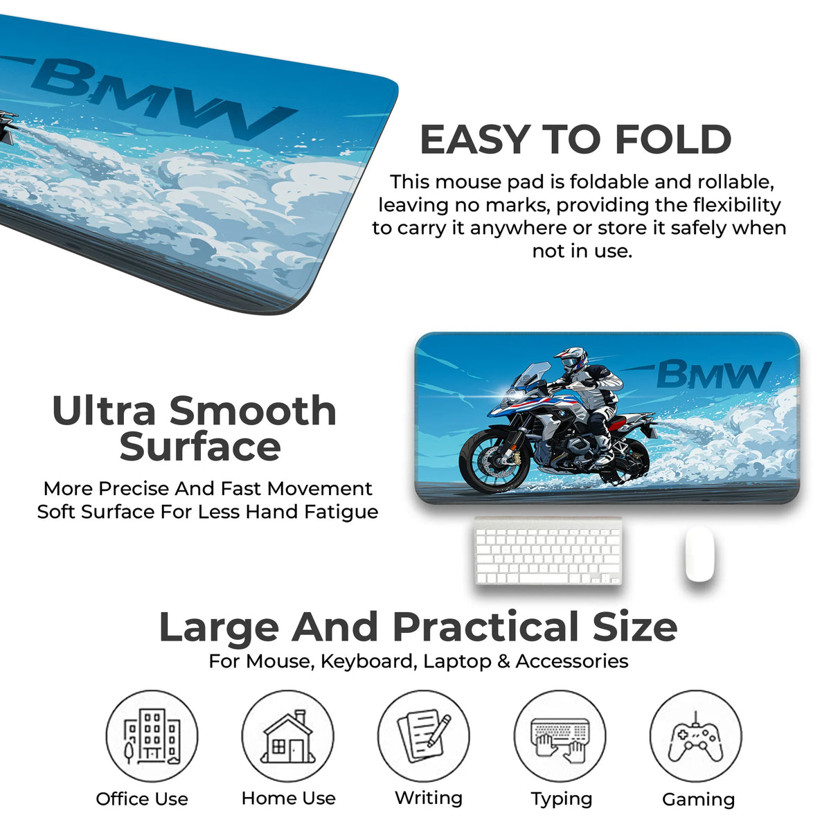 BMW GS Adventure Bike Deskmat