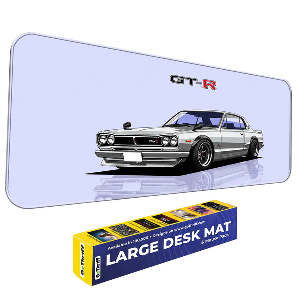 Nissan GT-R Hakosuka Classic JDM Car Deskmat