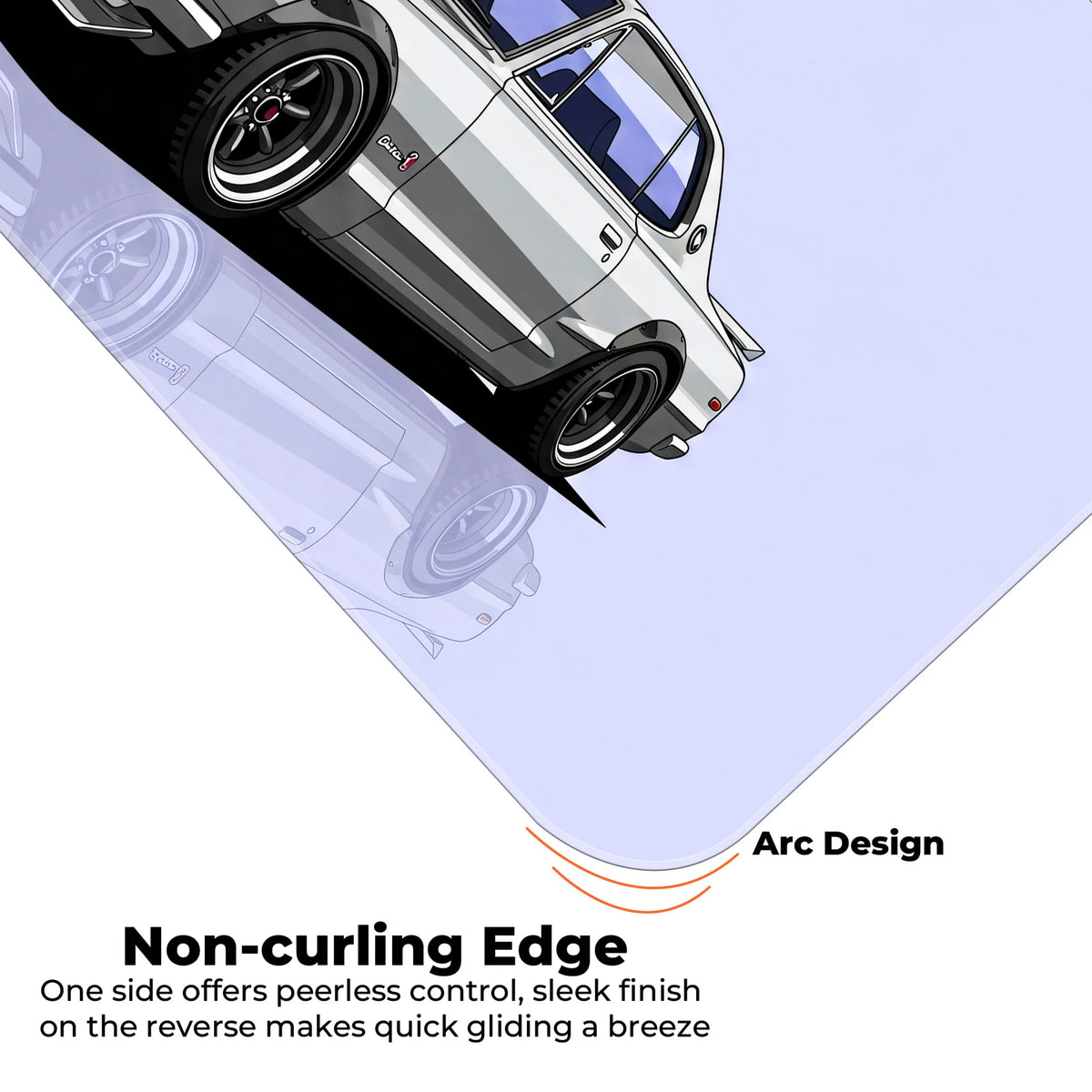 Nissan GT-R Hakosuka Classic JDM Car Deskmat