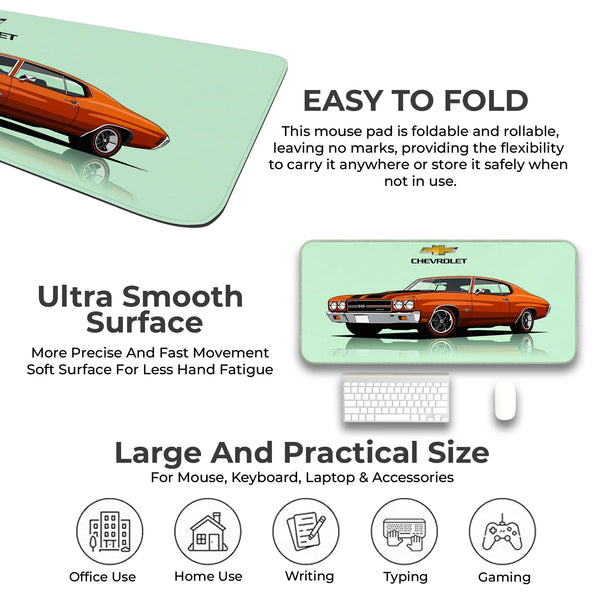 Chevrolet Chevelle SS Classic Muscle Car Deskmat