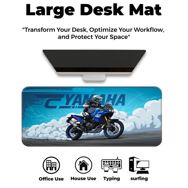 Yamaha Tenere 700 Blue Adventure Touring Deskmat