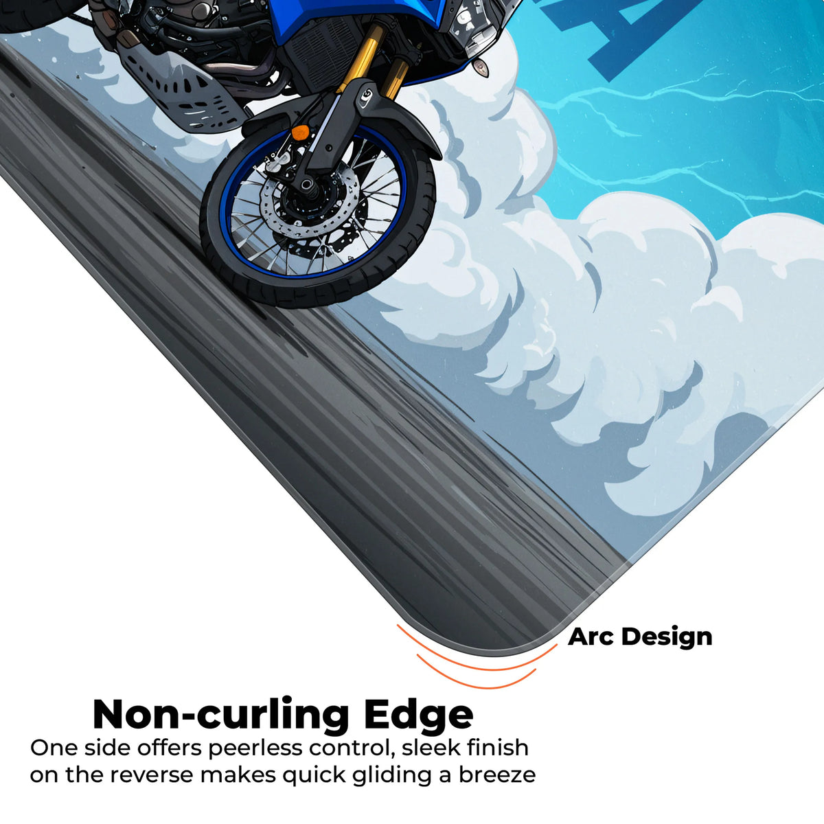 Yamaha Tenere 700 Blue Adventure Touring Deskmat