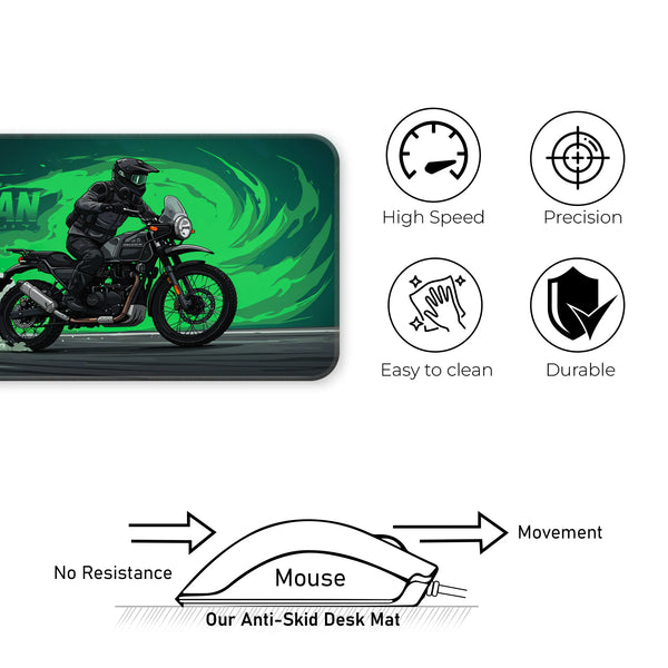 Royal Enfield Himalayan Off-Road Bike Deskmat