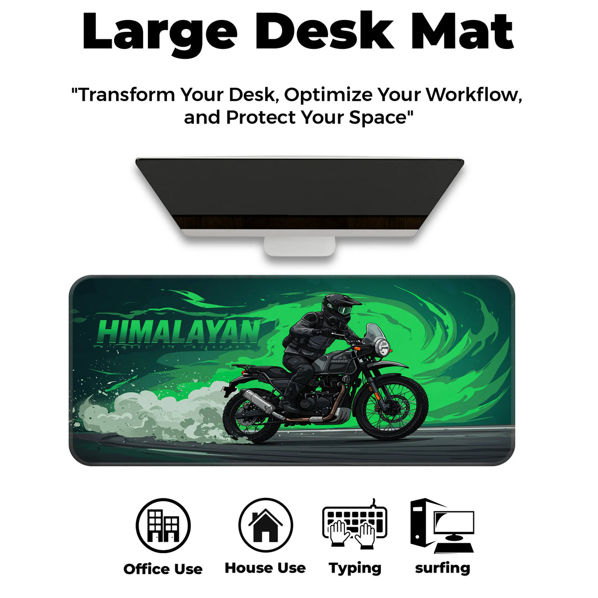 Royal Enfield Himalayan Off-Road Bike Deskmat