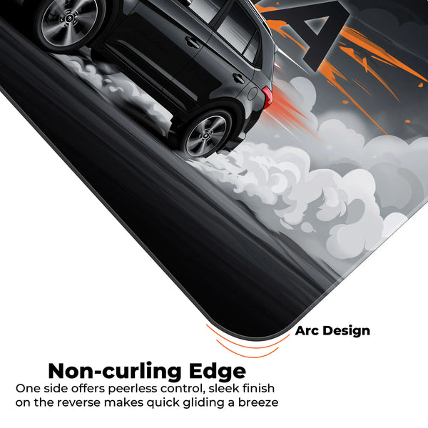 Hyundai Creta Black SUV Modern Deskmat