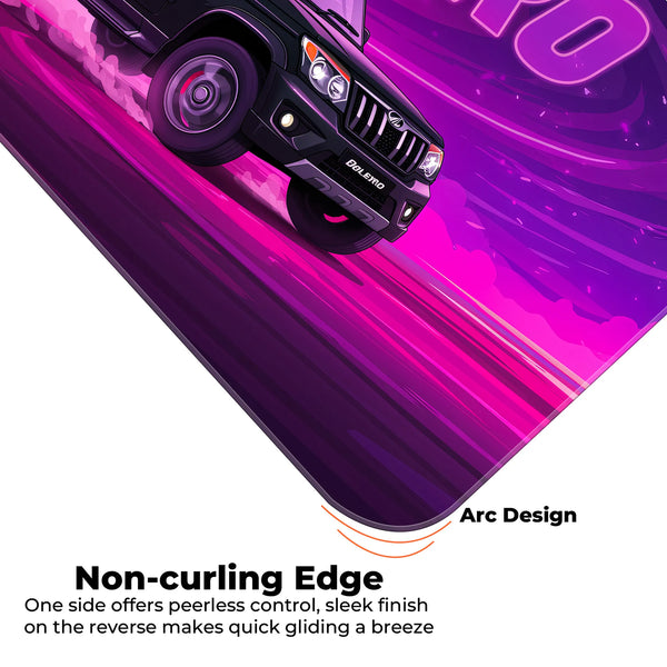 Mahindra Bolero Black SUV Deskmat