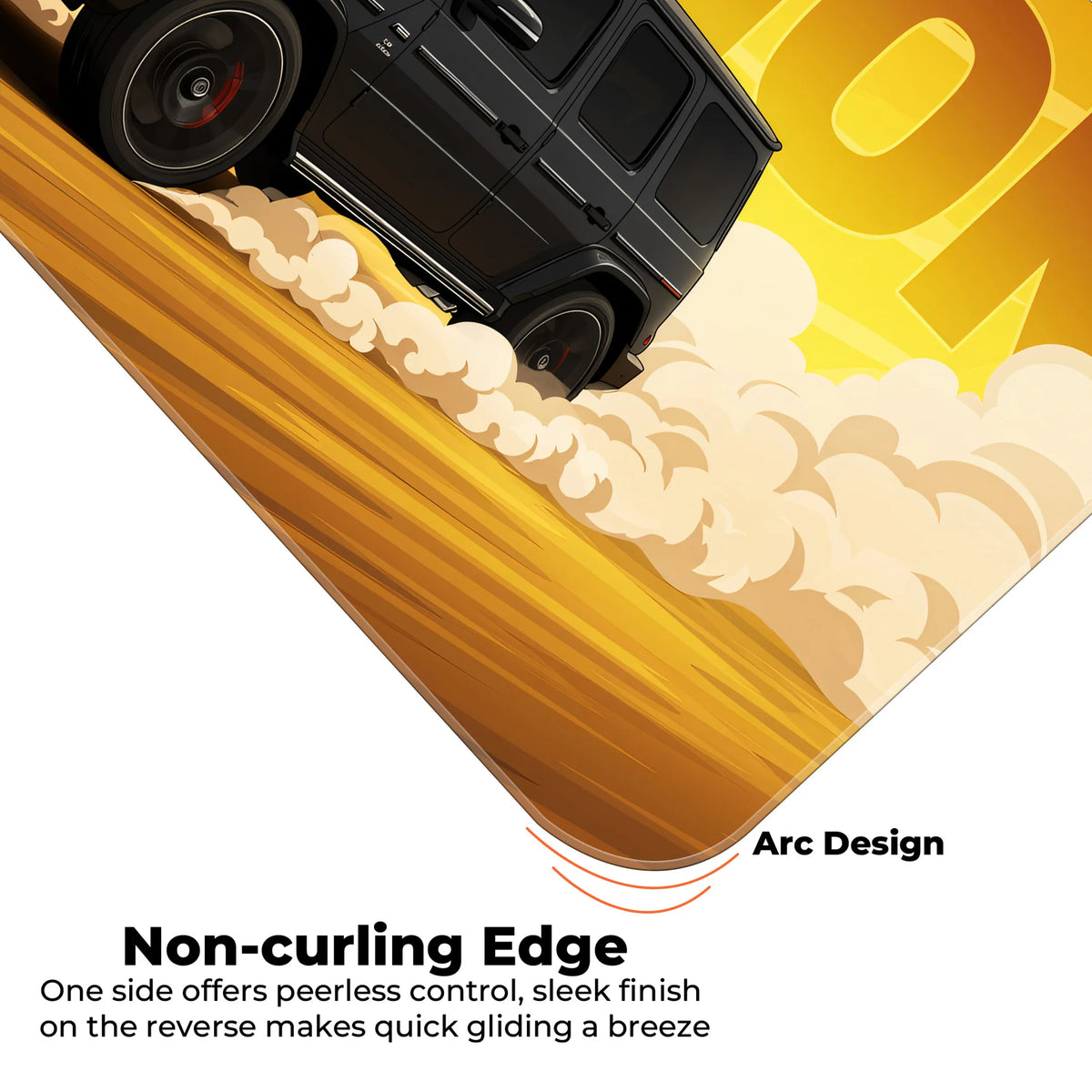 Mercedes G Wagon Black Luxury SUV Deskmat