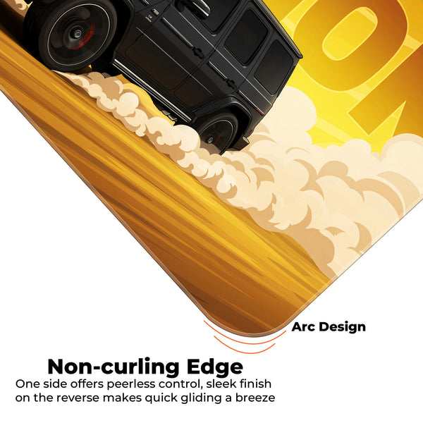 Mercedes G Wagon Black Luxury SUV Deskmat