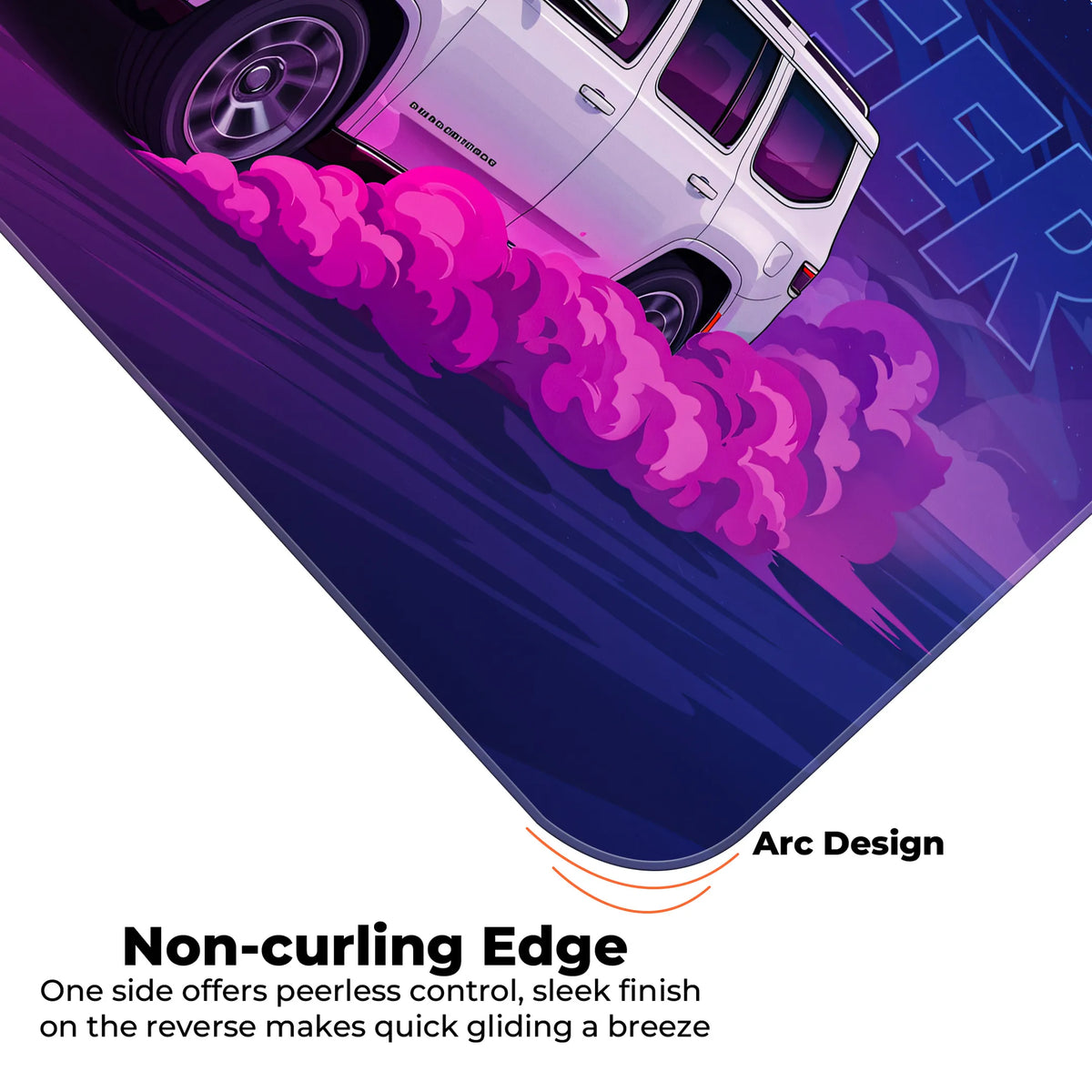 Jeep Wagoneer White Premium SUV Deskmat