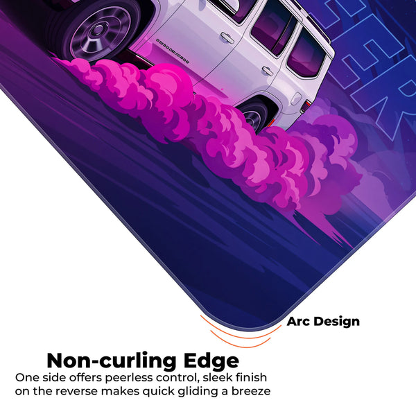 Jeep Wagoneer White Premium SUV Deskmat