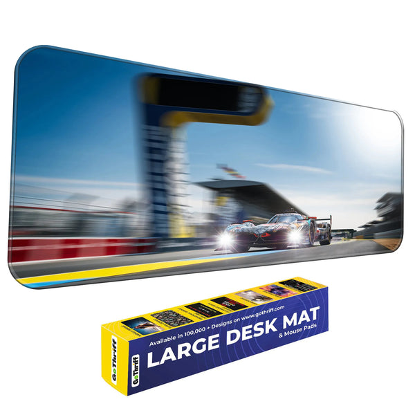 BMW M Hybrid V8 Racing Track Scene Deskmat