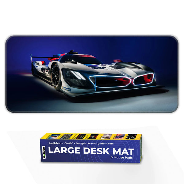 BMW M Hybrid V8 Front View Racing Deskmat