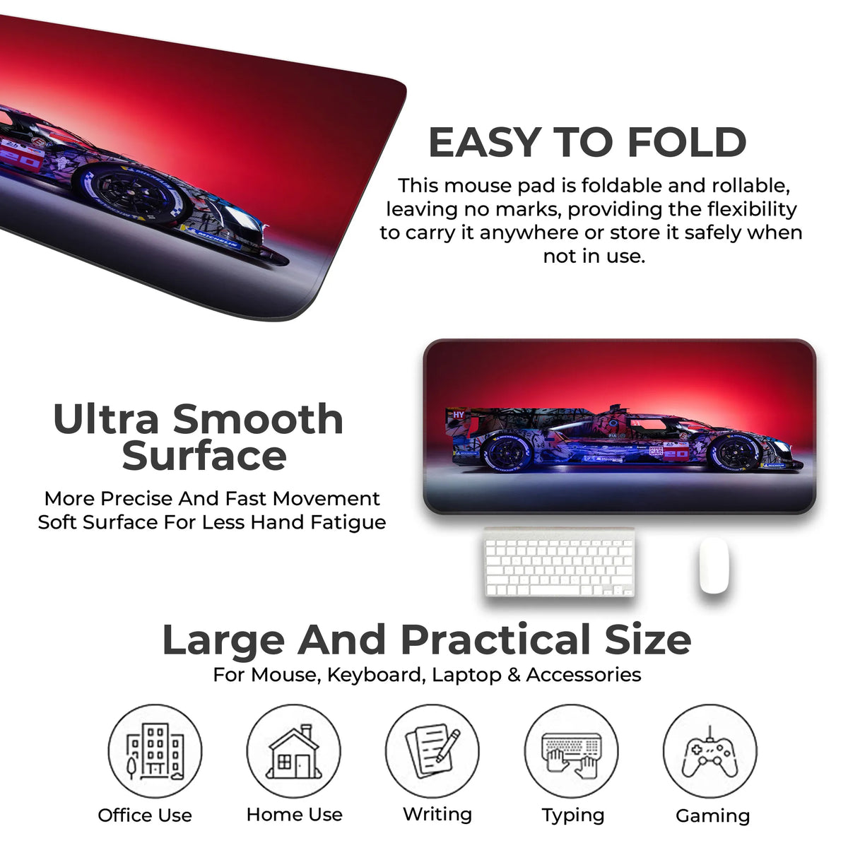 BMW Hypercar Motorsport Art Deskmat