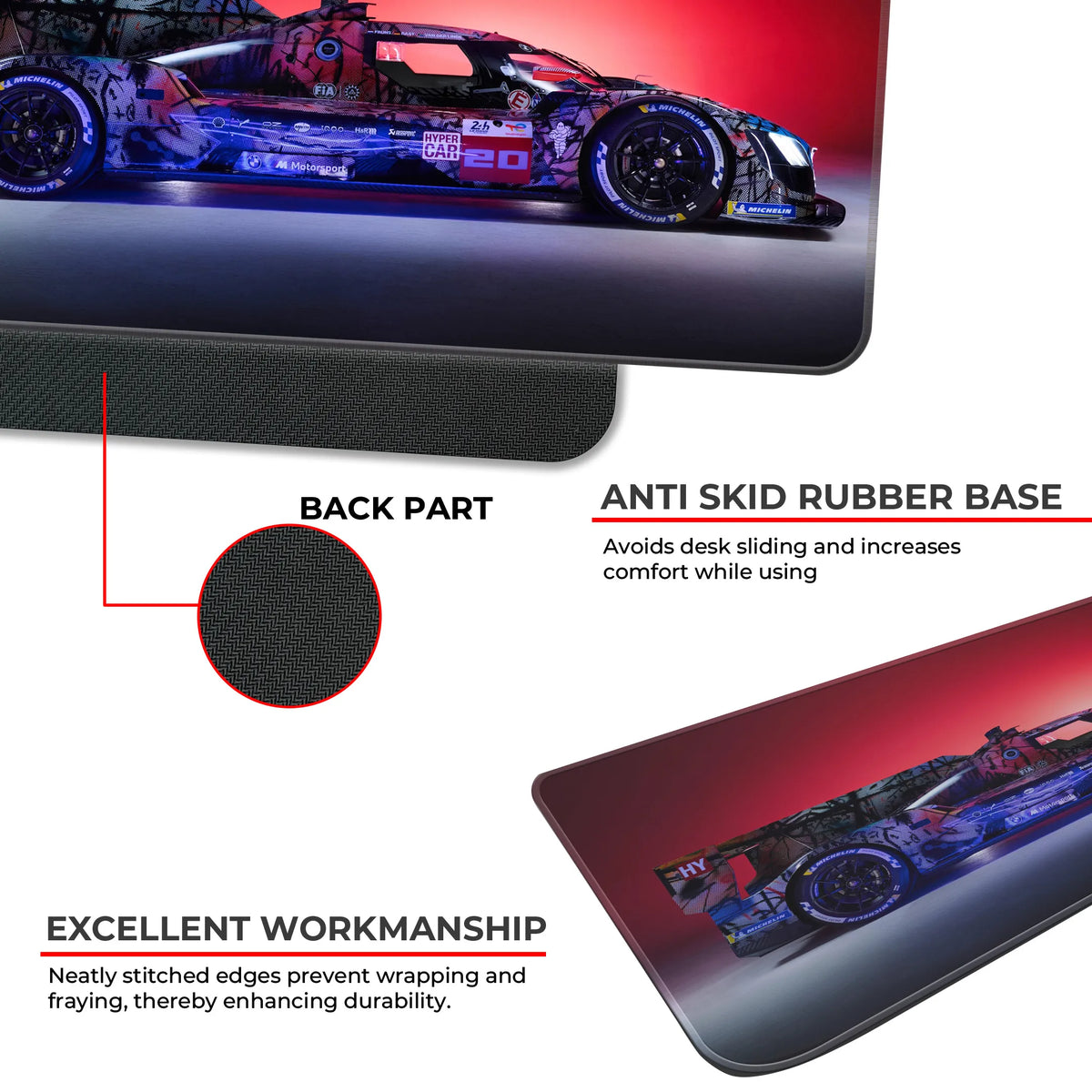 BMW Hypercar Motorsport Art Deskmat