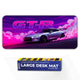 Nissan GT-R Neon Drift Purple Deskmat