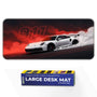Porsche 911 Drift Red Smoke Deskmat