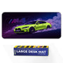 BMW M4 Neon Green Drift Deskmat