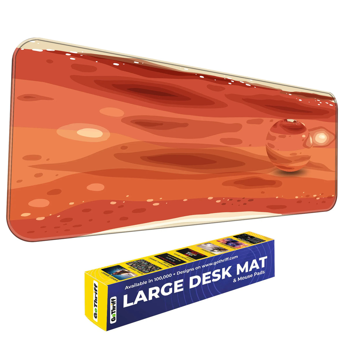 Mars Texture – Red Dune Edition Deskmat