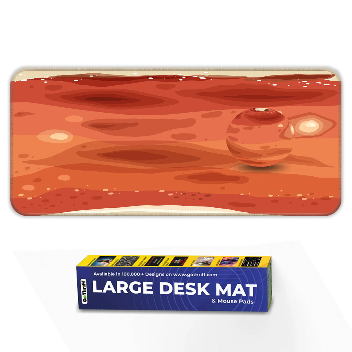 Mars Texture – Red Dune Edition Deskmat