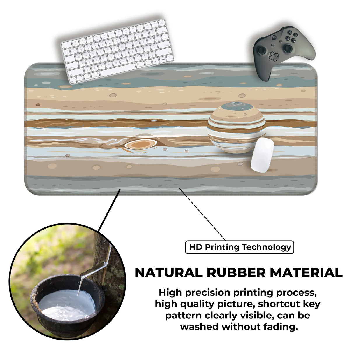 Jupiter Texture – Storm Belt Edition Deskmat