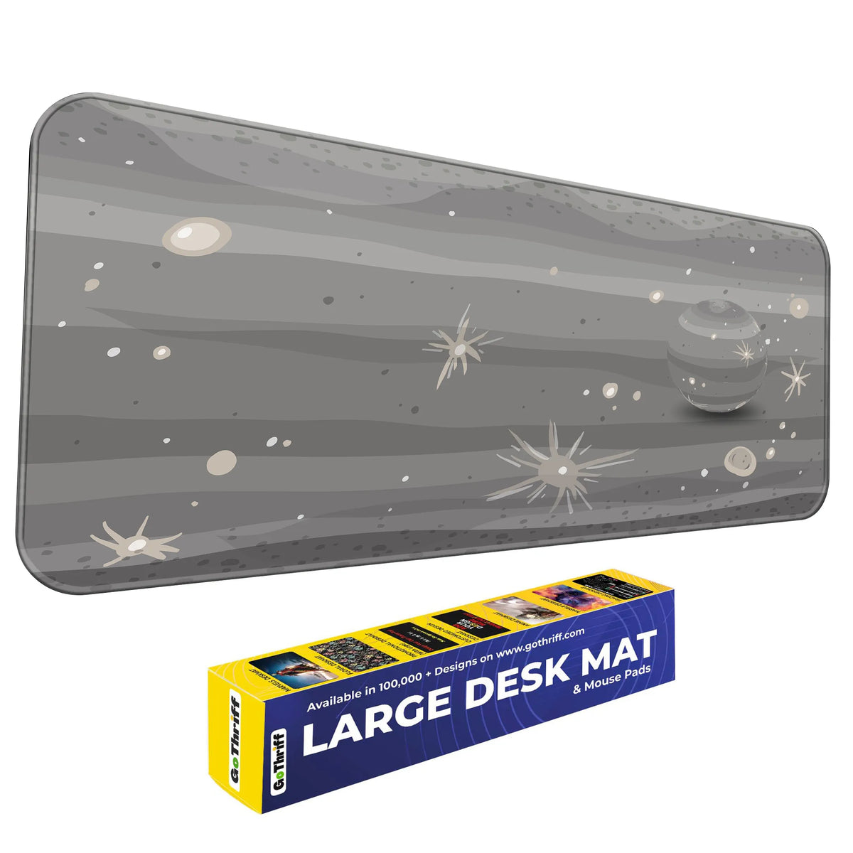 Mercury Texture – Cosmic Crater Edition Deskmat