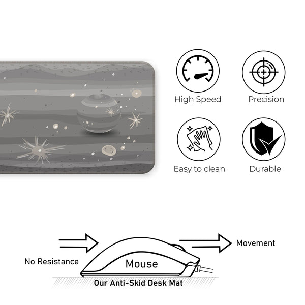 Mercury Texture – Cosmic Crater Edition Deskmat