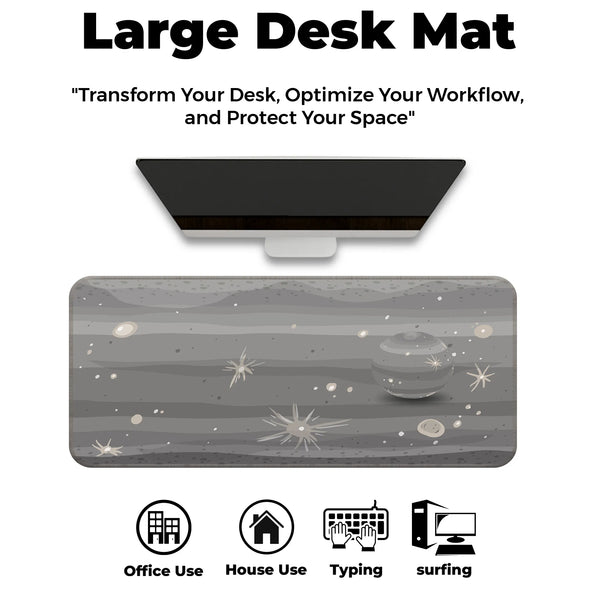 Mercury Texture – Cosmic Crater Edition Deskmat