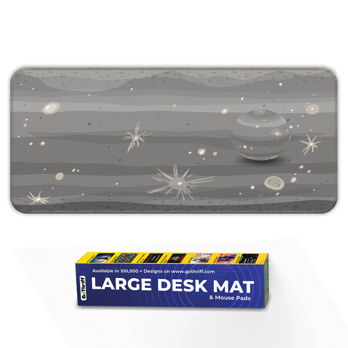 Mercury Texture – Cosmic Crater Edition Deskmat