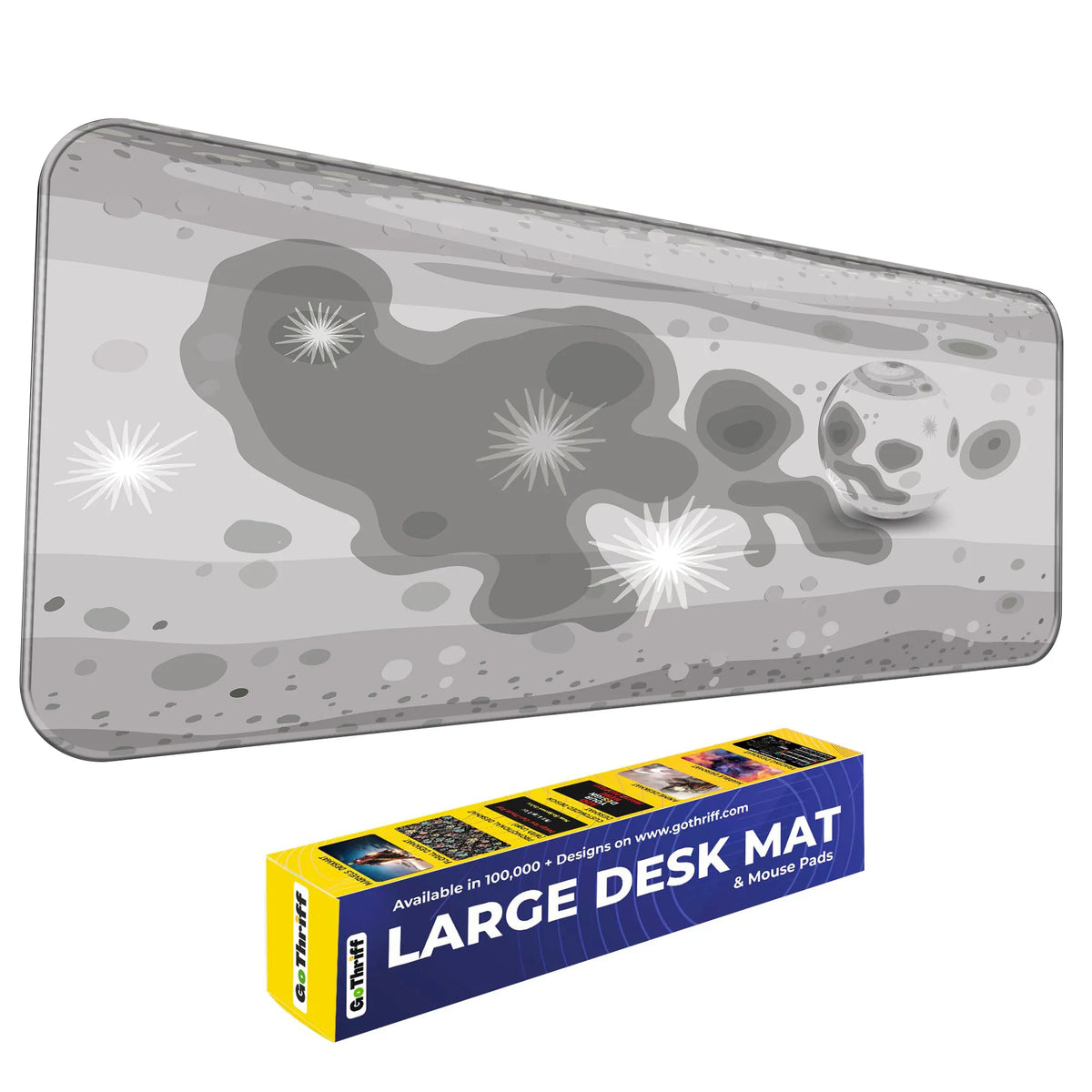 Moon Texture – Lunar Surface Edition Deskmat