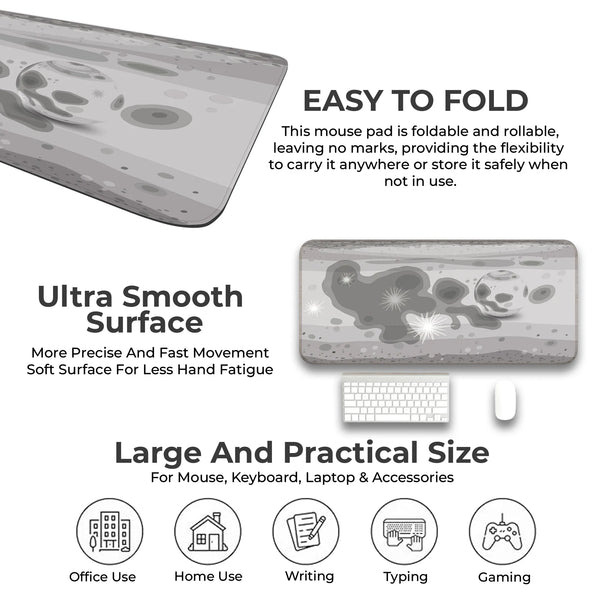 Moon Texture – Lunar Surface Edition Deskmat