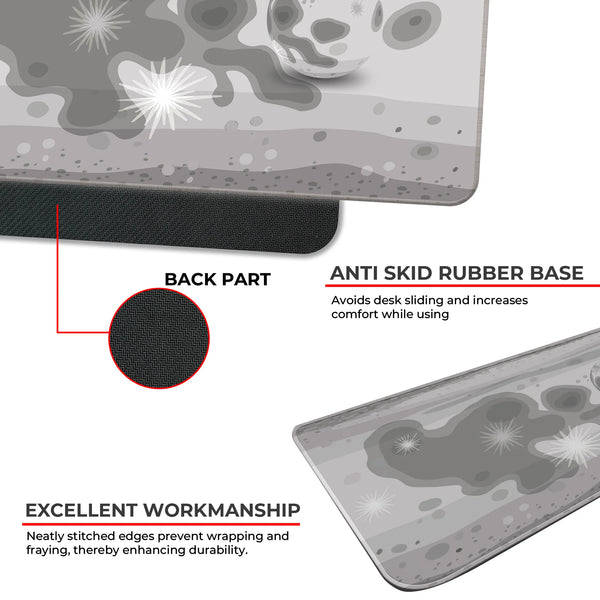 Moon Texture – Lunar Surface Edition Deskmat