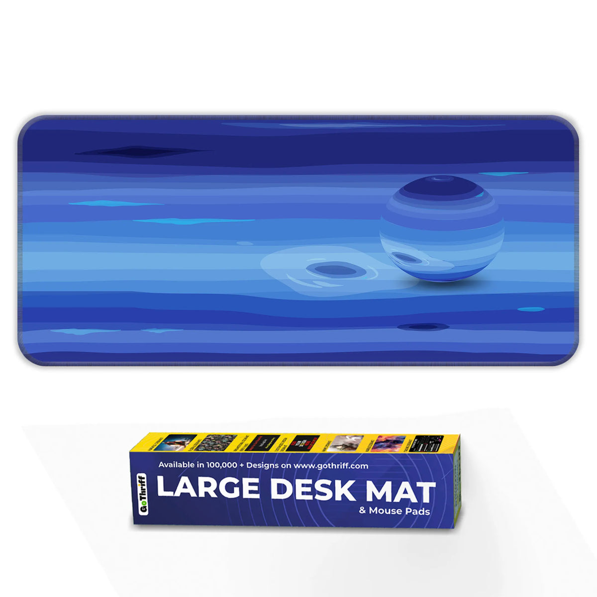 Neptune Texture – Deep Sea Storm Edition Deskmat