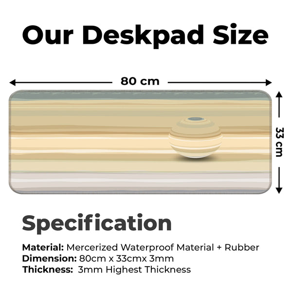 Saturn Texture – Ringed Beauty Edition Deskmat