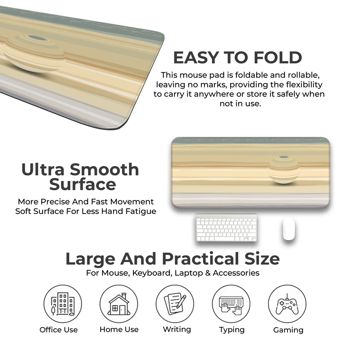 Saturn Texture – Ringed Beauty Edition Deskmat