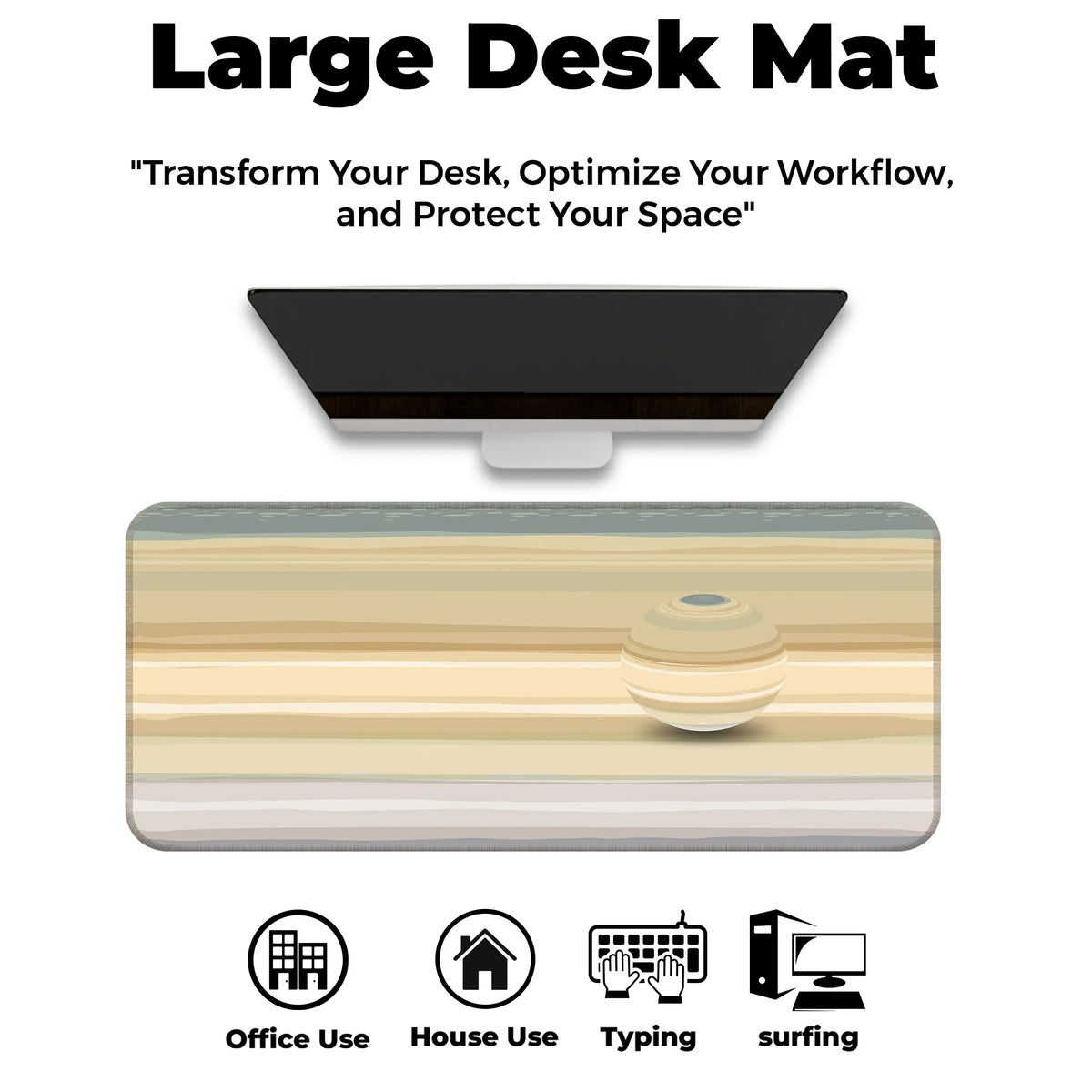 Saturn Texture – Ringed Beauty Edition Deskmat