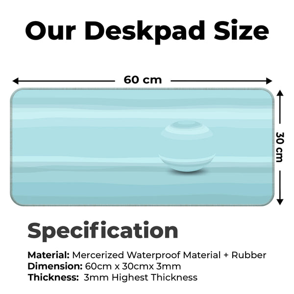 Uranus Texture – Ice Cloud Edition Deskmat