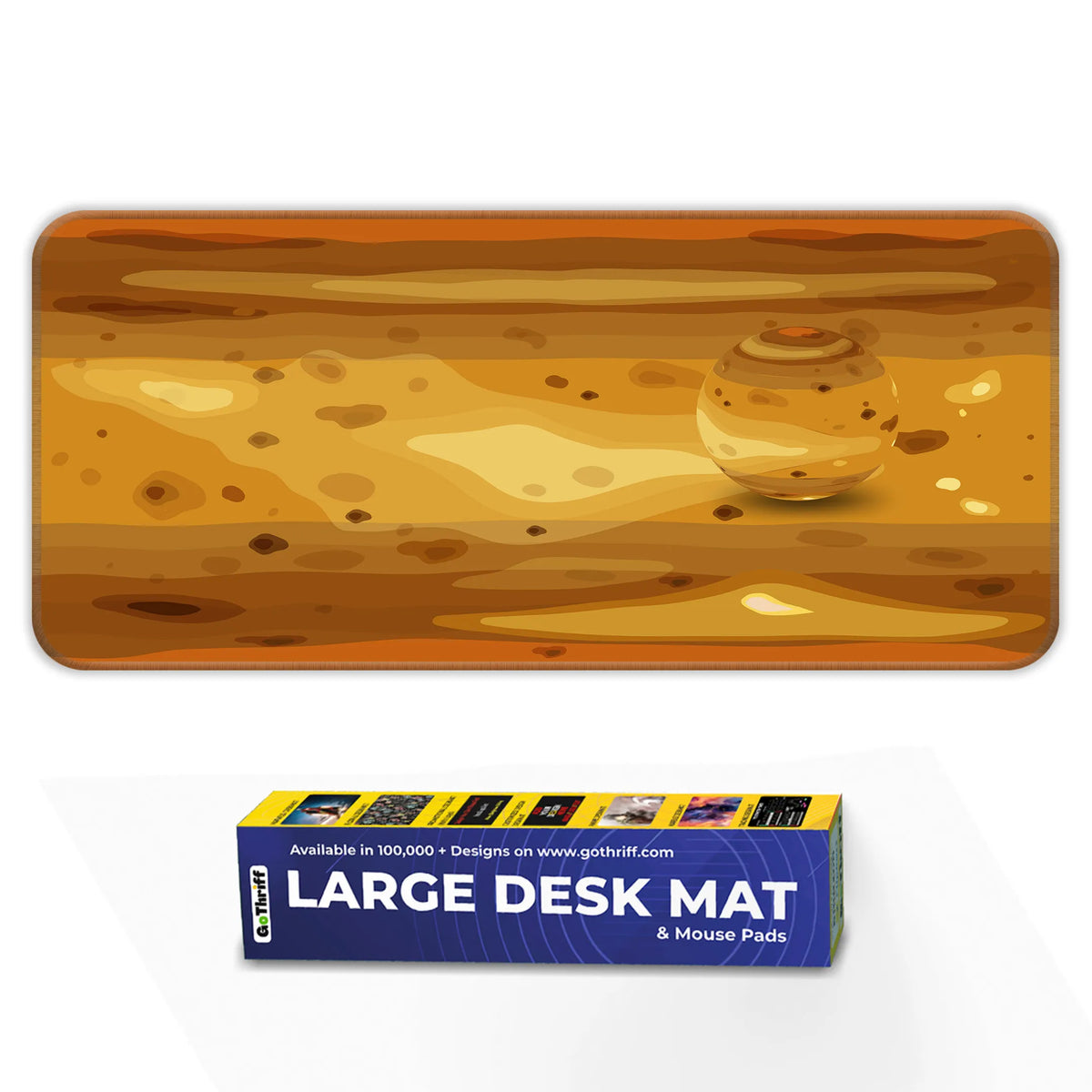 Venus Texture – Volcanic Glow Edition Deskmat