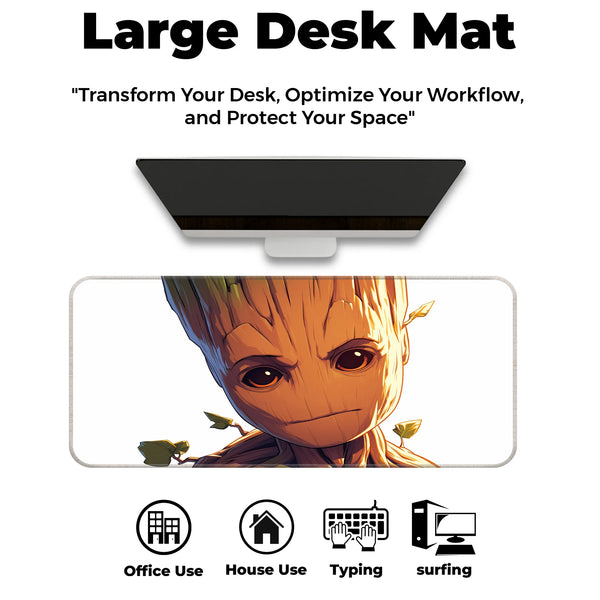 Baby Groot Cute Guardians Edition Deskmat