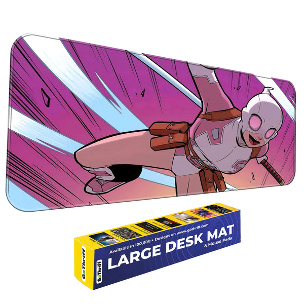 Gwenpool Dynamic Action Pose Deskmat
