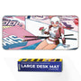 Deadpool Girl Relaxed Pink Suit Art Deskmat