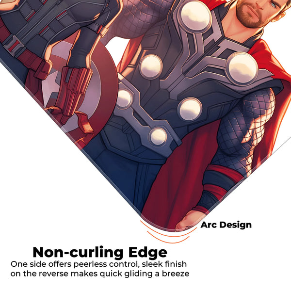 Avengers Trio Hulk Black Widow Thor Deskmat