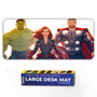 Avengers Trio Hulk Black Widow Thor Deskmat