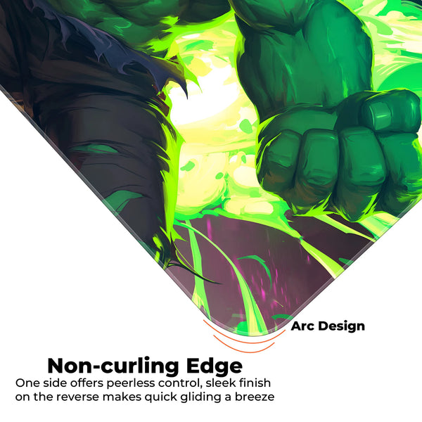 Hulk Smash Neon Green Power Deskmat