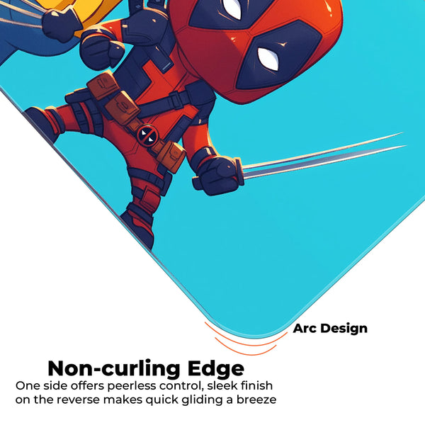 Deadpool x Minion Funny Mashup Deskmat