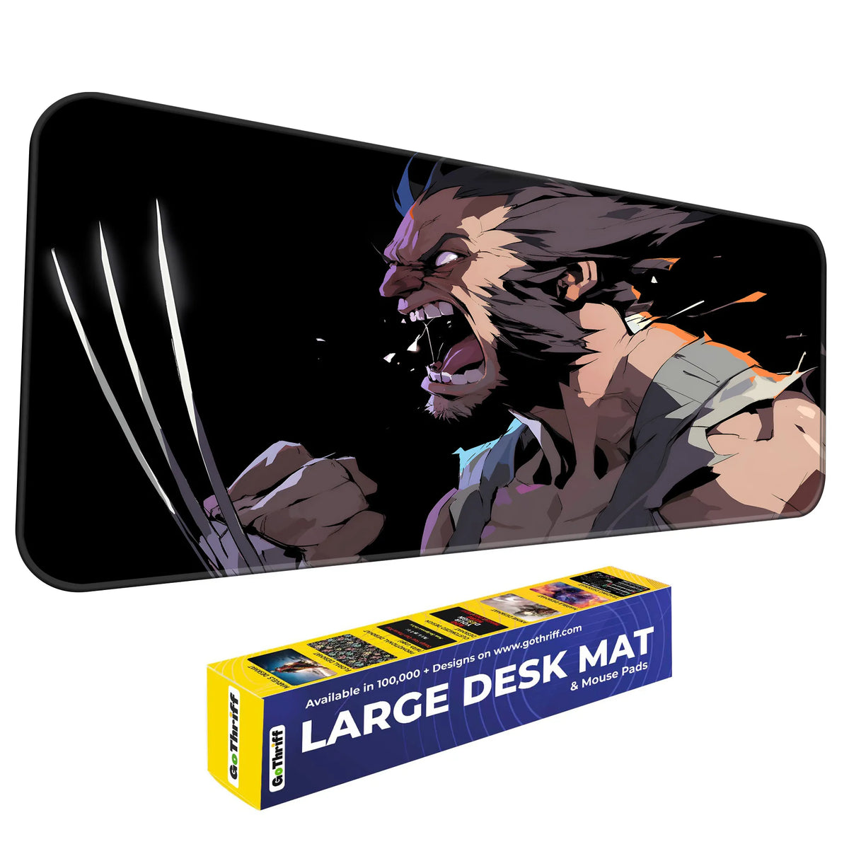 Venom Rage Strike Deskmat – Red Chaos Edition Deskmat – Gothriff