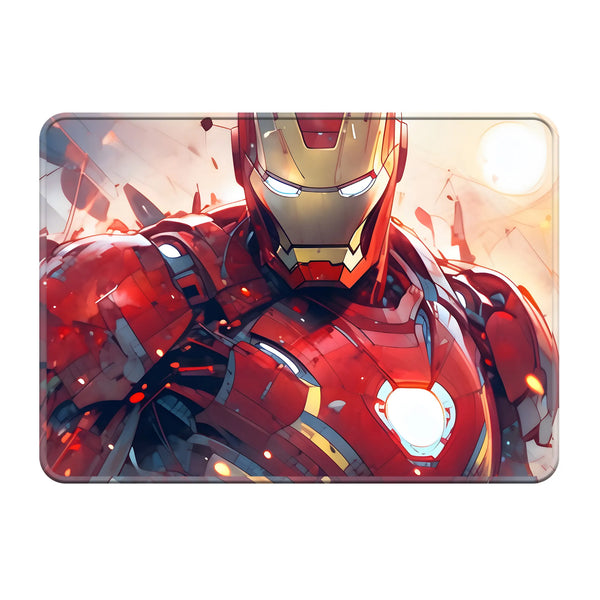 Iron Man Armor Glow Design Gaming Mousepad