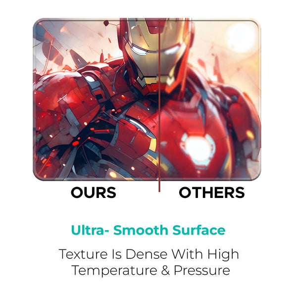 Iron Man Armor Glow Design Gaming Mousepad