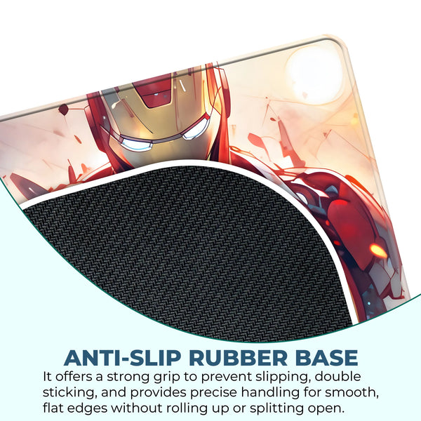 Iron Man Armor Glow Design Gaming Mousepad