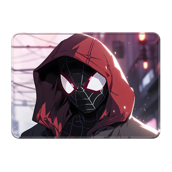 Spider Man Miles Morales Red Hood Design Mousepad