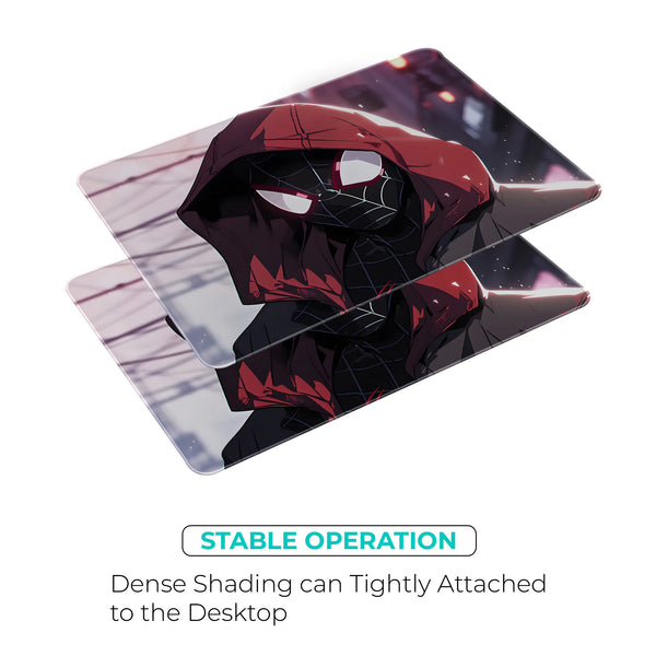Spider Man Miles Morales Red Hood Design Mousepad